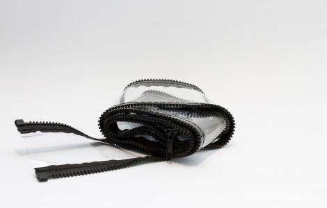 Clear Black Trim Zip Joiner